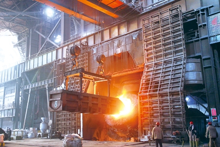 炼钢厂工艺流程中的应用案例